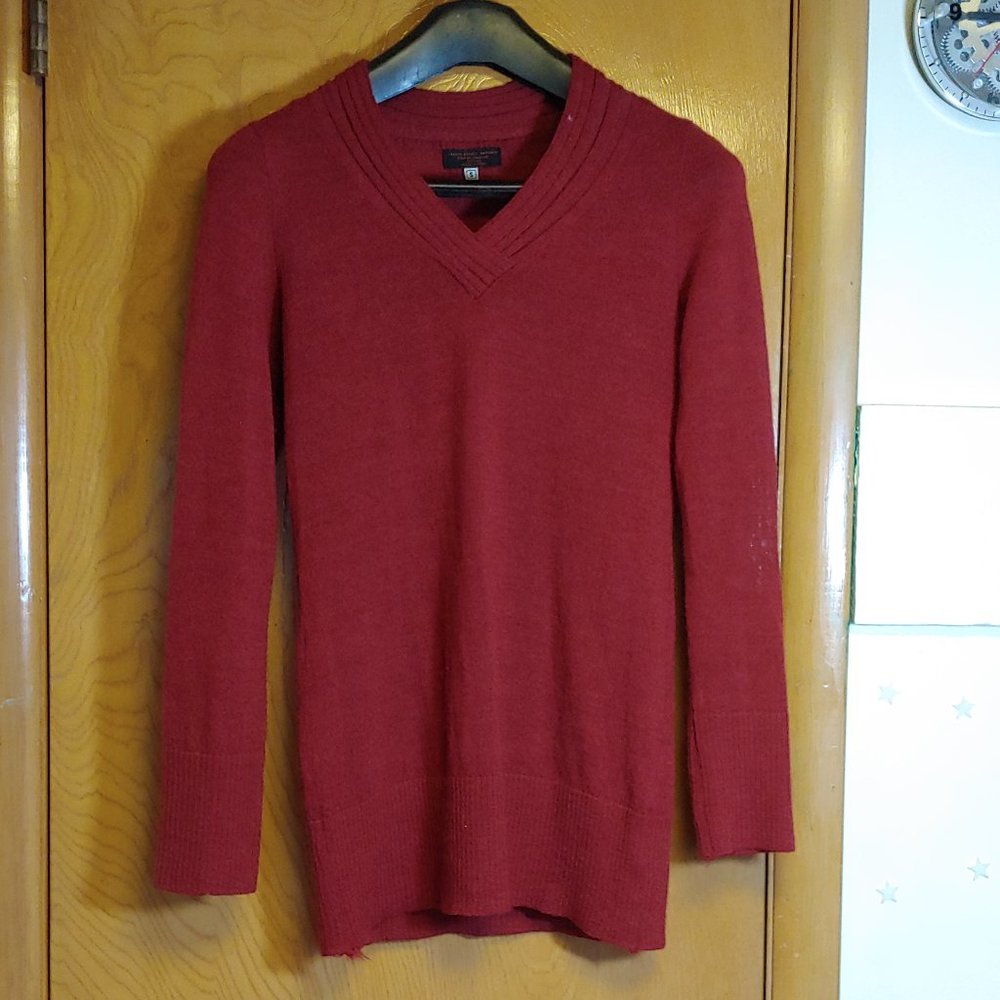 Baby Alpaca Sweater- red